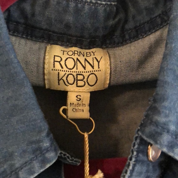 Denim button up shirt - Picture 6 of 8